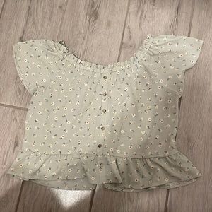 Off the shoulder blouse